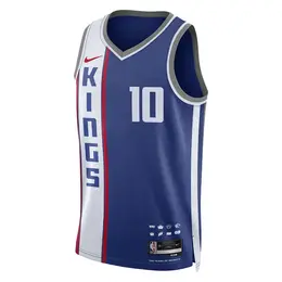 Nike: Синяя майка  Dri FIT