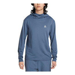 Nike: Голубая толстовка  Dri FIT