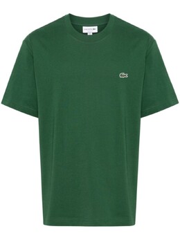 Lacoste: Зелёная футболка 