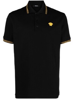 Versace: Рубашка  Medusa с вышивкой