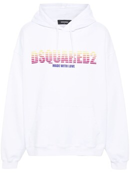 Dsquared2: Белая толстовка 