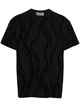 Versace: Чёрные джинсы 