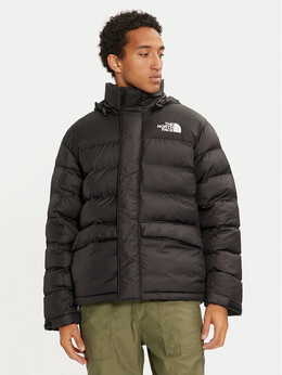 The North Face: Чёрный пуховик 