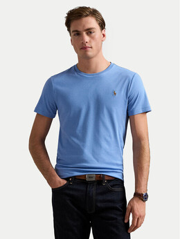 Polo Ralph Lauren: Синяя футболка 