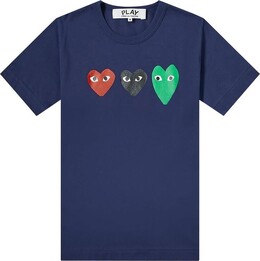 Comme Des Garçons Play: Футболка  Play с коротким рукавом