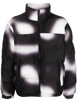 Heron Preston: Пуховик с принтом 