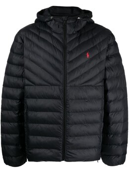 Polo Ralph Lauren: Чёрный пуховик 
