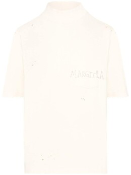 Maison Margiela: Белая футболка 