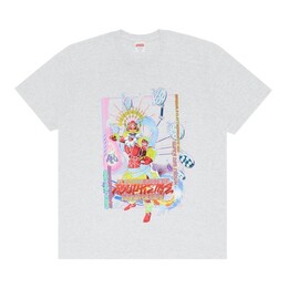 Supreme: Серая футболка 