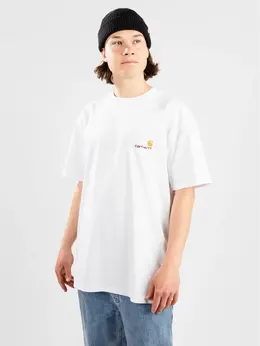 Carhartt WIP: Белая футболка 