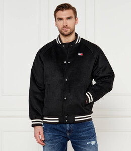 Tommy Jeans: Чёрная куртка 
