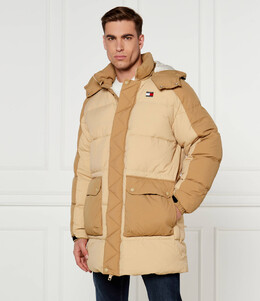 Tommy Jeans: Бежевая куртка 