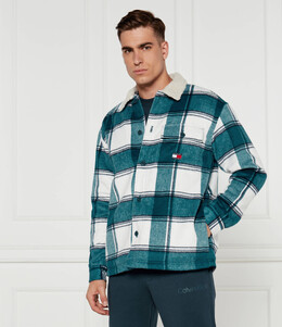 Tommy Jeans: Синяя куртка 