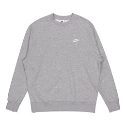Nike: Серая толстовка  Sportswear Club