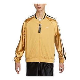 Nike: Жёлтая куртка 