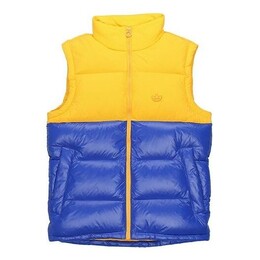 Adidas Originals: Синий пуховик  Originals