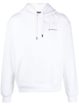 Jacquemus: Хлопковая толстовка  Le Sweatshirt Brodé