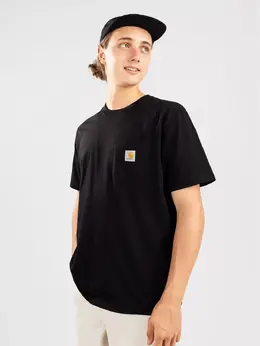 Carhartt WIP: Чёрная футболка 