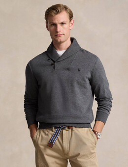 Polo Ralph Lauren: Серый свитер 