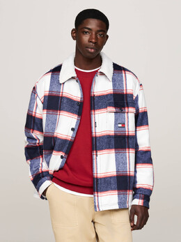 Tommy Jeans: Тёмная куртка 