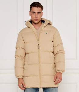 Tommy Jeans: Бежевая куртка 