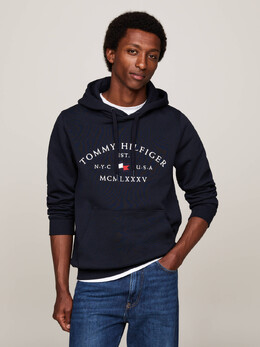 Tommy Hilfiger: Тёмная толстовка 