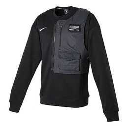 Nike: Чёрная толстовка  Football