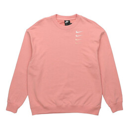 Nike: Розовая толстовка  Swoosh