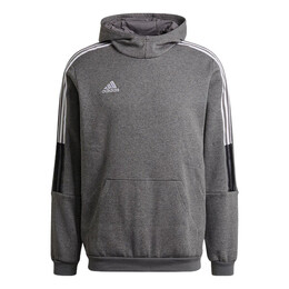 Adidas: Серая толстовка 