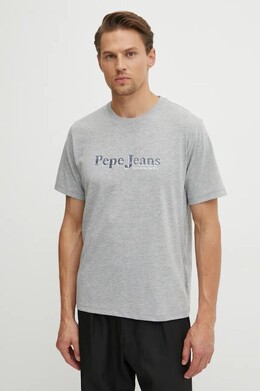 Pepe Jeans: Серая футболка 