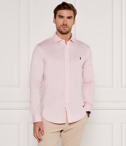 Polo Ralph Lauren: Розовая рубашка 