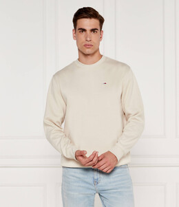 Tommy Jeans: Бежевая толстовка 