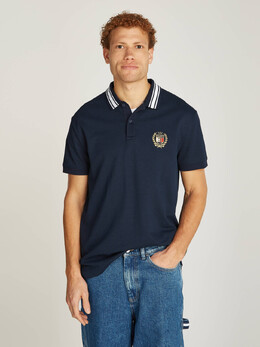 Tommy Jeans: Тёмное поло 
