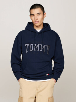 Tommy Jeans: Тёмная толстовка 