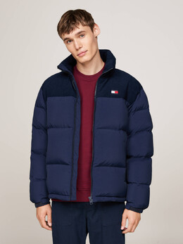 Tommy Jeans: Тёмная куртка 