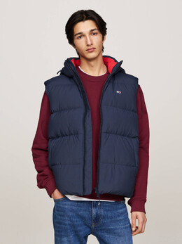 Tommy Jeans: Тёмная куртка 