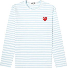 Comme Des Garçons Play: Свитшот  Heart с длинным рукавом