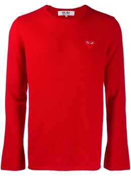 Comme Des Garçons Play: Красный свитер 