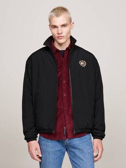 Tommy Jeans: Чёрная куртка 