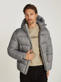 Calvin Klein: Серая куртка 
