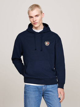 Tommy Jeans: Тёмная толстовка 