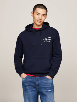 Tommy Jeans: Тёмная толстовка 