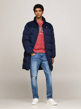 Tommy Jeans: Тёмная куртка 