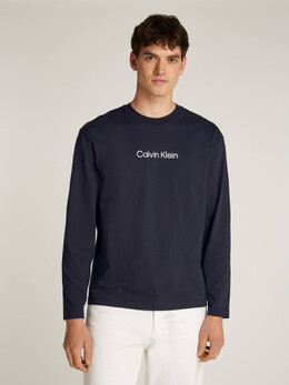 Calvin Klein: Тёмный свитшот 