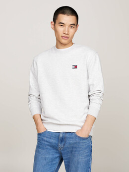 Tommy Jeans: Серая толстовка 