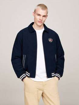 Tommy Jeans: Тёмная куртка 