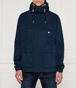 Tommy Jeans: Тёмная куртка 
