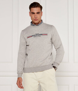 Tommy Hilfiger: Серая толстовка 