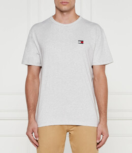 Tommy Jeans: Серая футболка 