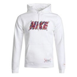 Nike: Белая толстовка  Sportswear